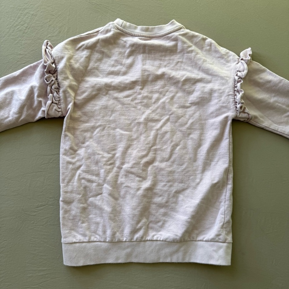 Influence Ruffle Shoulder Sweatshirt - Picture 5 of 8